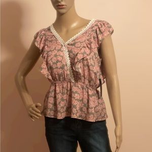 A blouse from Alice blue shear soft polyester woman’s small brand new never worn